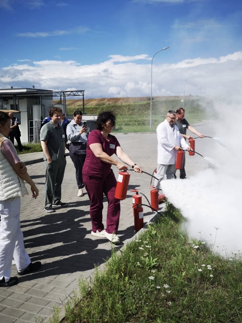 Учения в области противопожарной безопасности